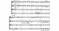 电影音乐风格-生日快乐 变奏版 弦乐四重奏谱Score Variation-im Stil von Filmmusik Happy Birthday