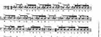 美国军鼓150条精华SOLO系列之《SOLO No.106》