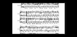 巴赫 双钢琴 风笛舞曲