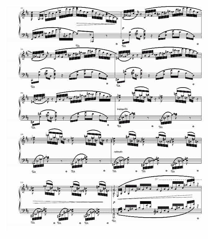 肖邦 chopin B小调幻想曲 钢琴谱_第12张