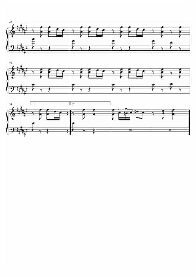 拜尔练习曲八_第2张
