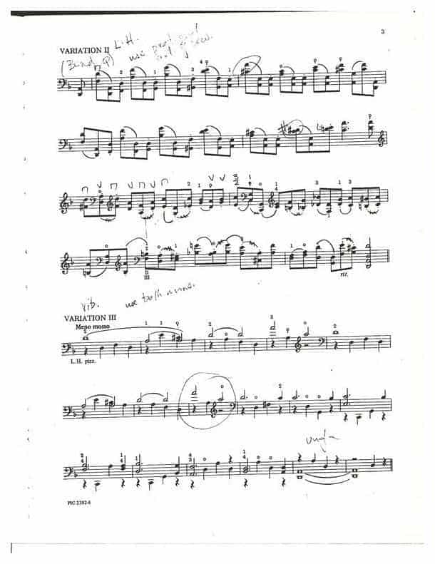 【帕格里尼大提琴变奏曲】Hans Bottermund 根据帕格里尼的作品改编_第2张