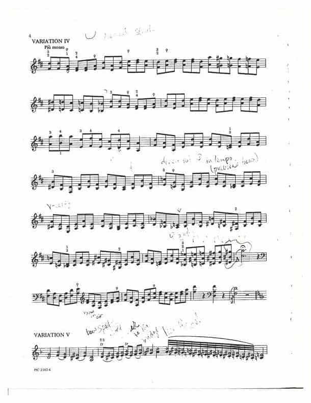 【帕格里尼大提琴变奏曲】Hans Bottermund 根据帕格里尼的作品改编_第3张