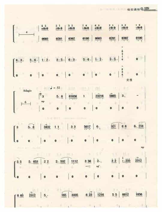 古筝曲谱【临安遗恨 】_第7张