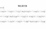 口风琴简谱【婚礼进行曲】