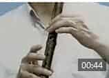 王次恒箫教学视频 第二章《第十六节 高音“6”的训练》