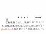 口琴简谱【五个女儿】复音口琴
