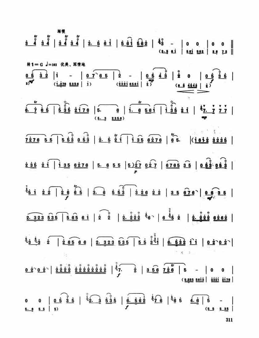 唢呐独奏乐曲【二人转牌子曲】李秋奎编曲_第2张