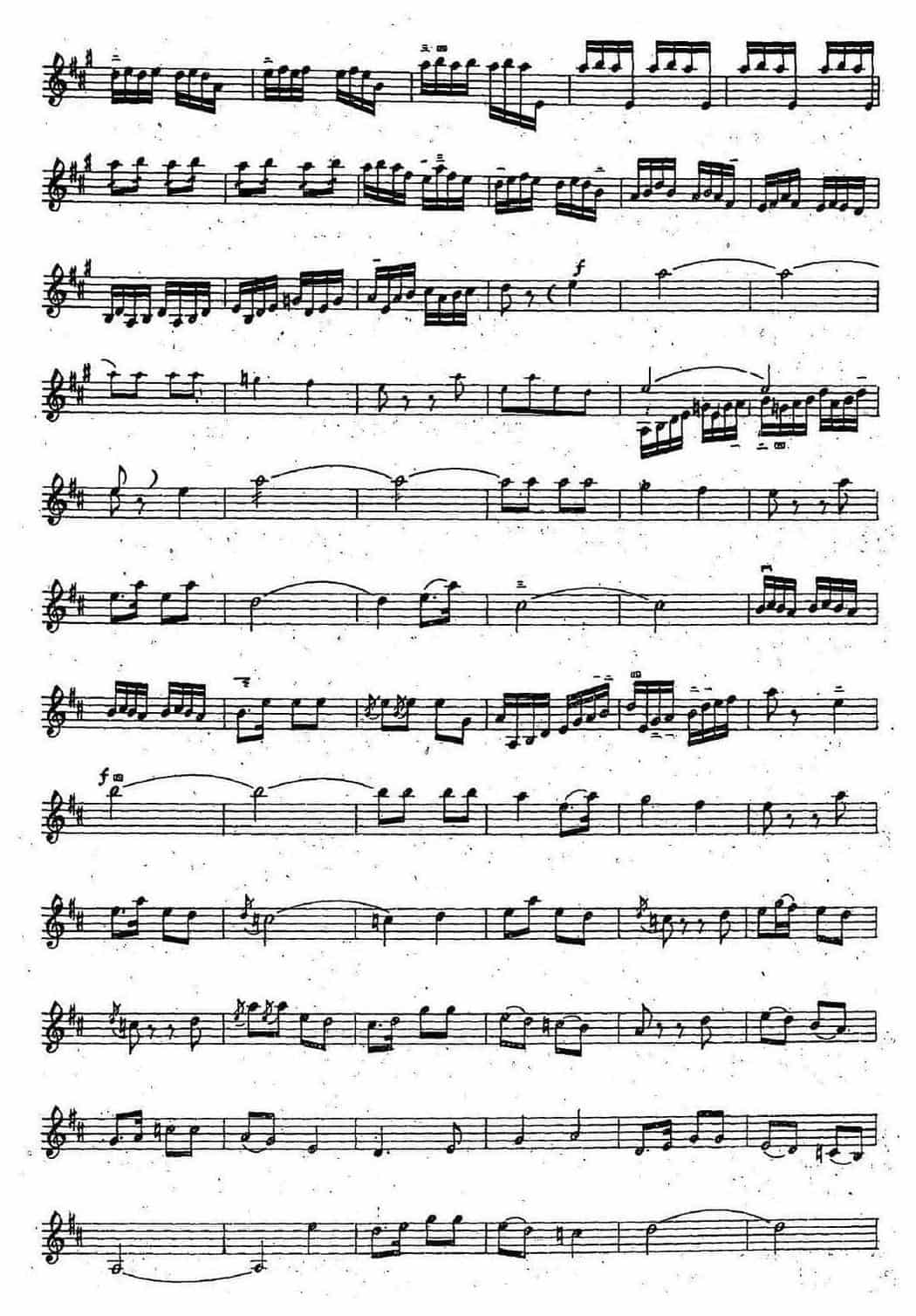 板胡独奏曲谱《秦川行》简谱_第5张