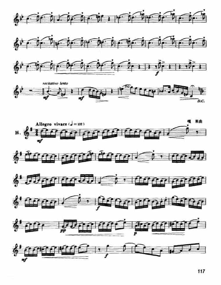 圆号中级练习曲谱 适合圆号中级练习的曲谱精选_第17张