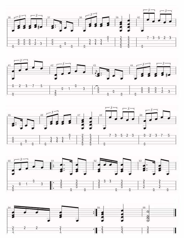 ukulele谱《鸽子》_第3张