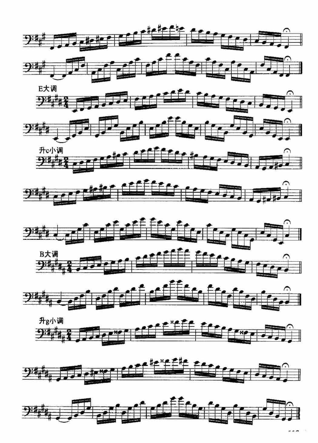 长号音阶与琶音练习曲_第5张