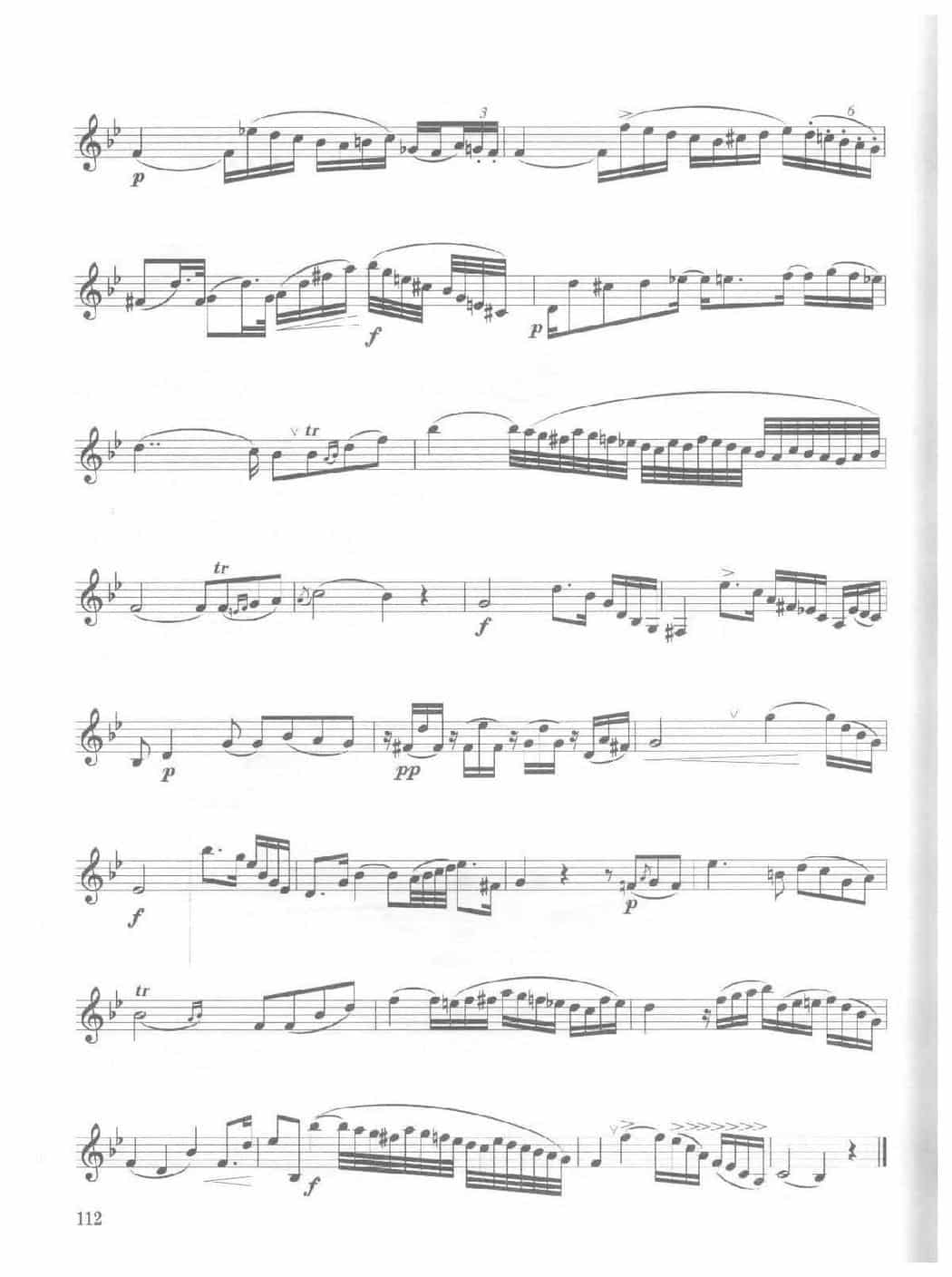 全国小号演奏考级作品集《练习曲》第七级_第6张