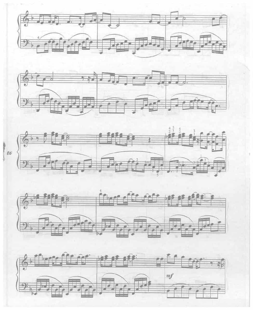 痴情女人深情弹奏钢琴乐曲《无果花》侯湘婷_第3张