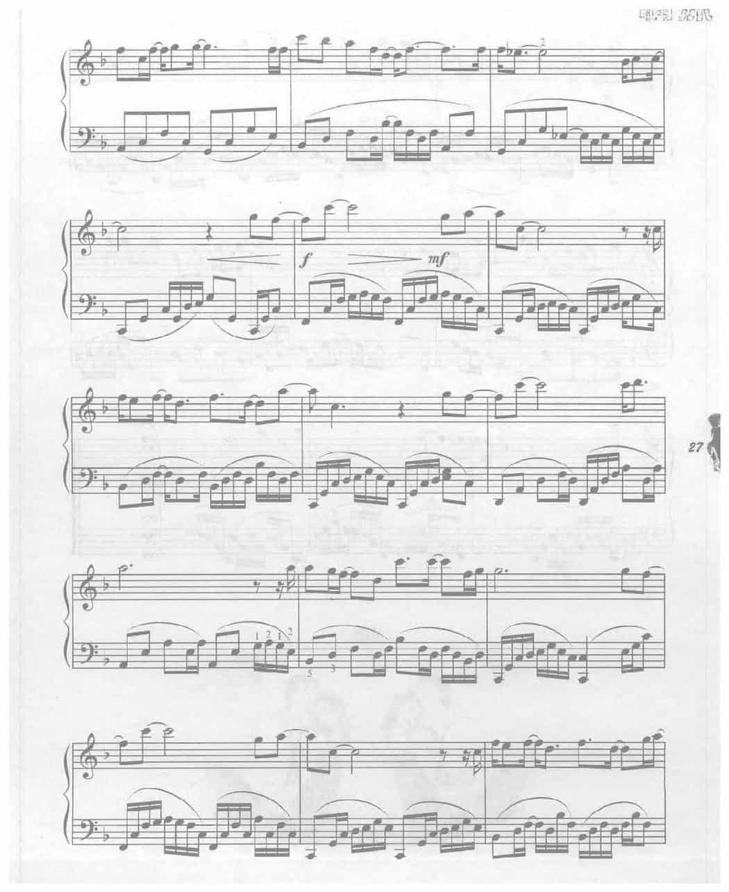 痴情女人深情弹奏钢琴乐曲《无果花》侯湘婷_第4张