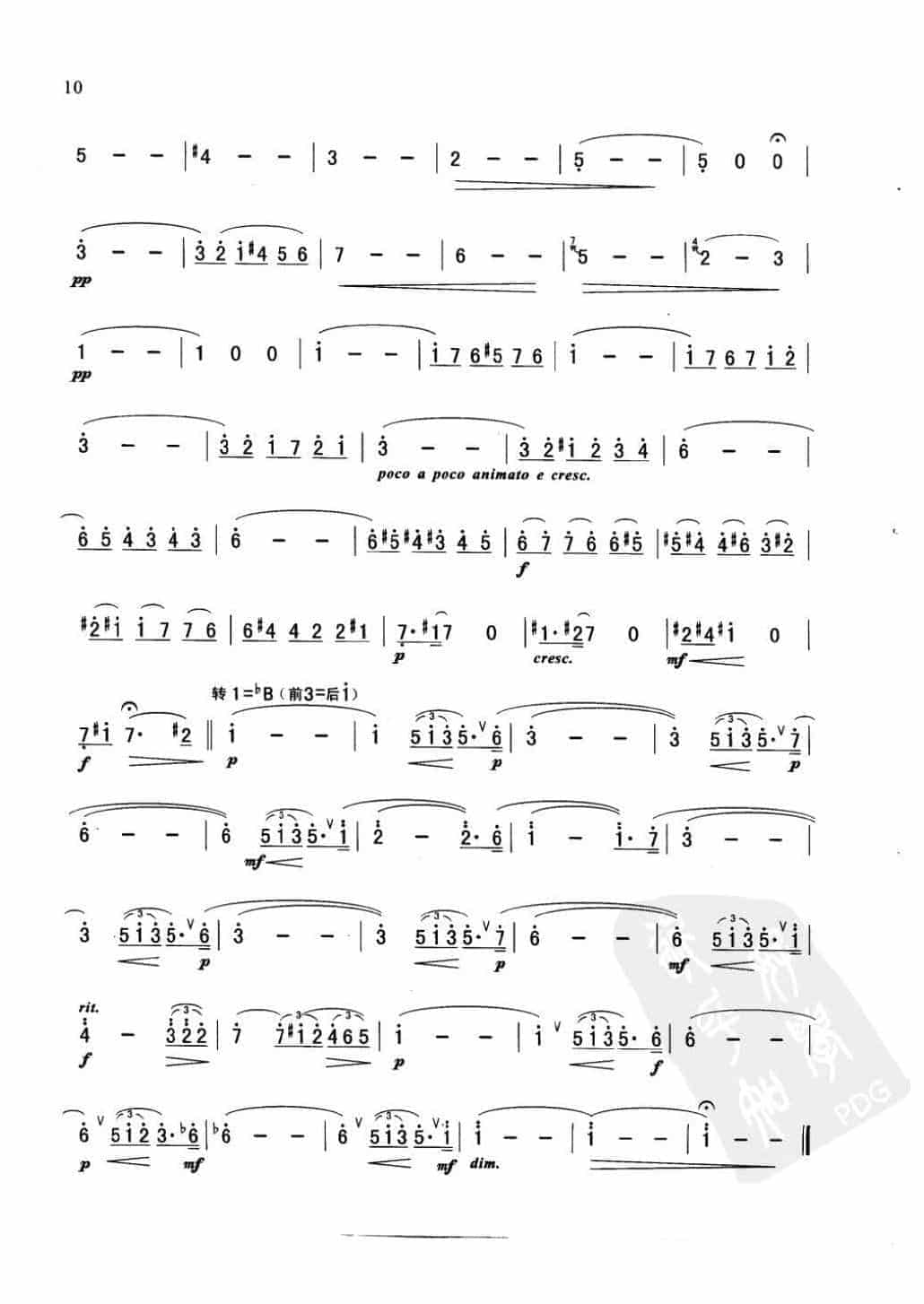 萨克斯金曲《回忆》德尔德拉 作曲_第2张