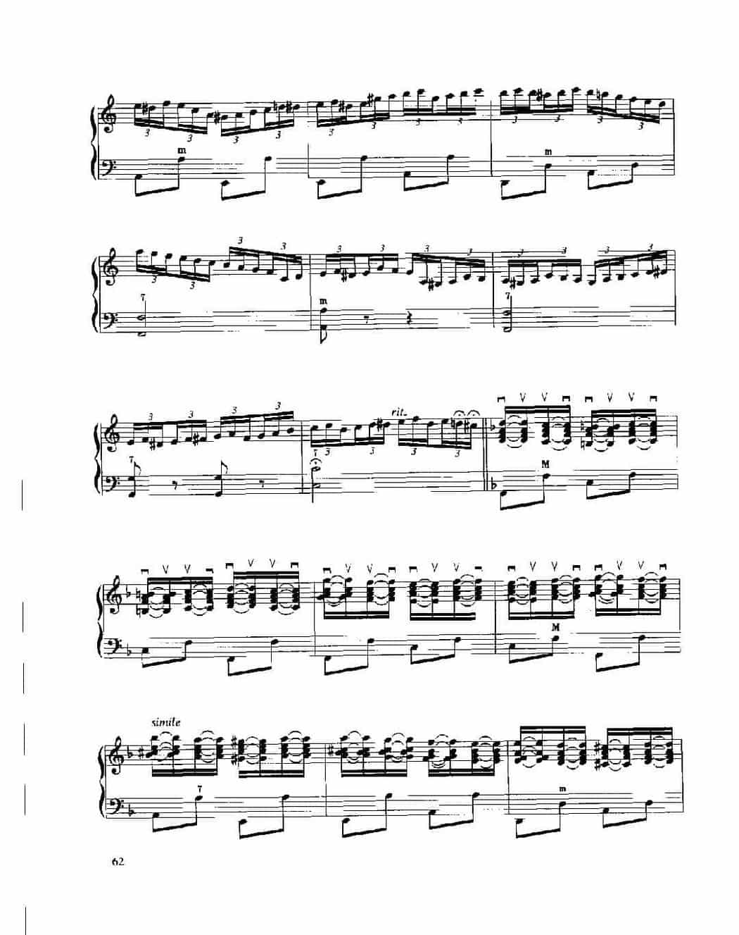 现代手风琴流行乐曲《间奏曲》[俄]尤里·别什科夫曲_第3张