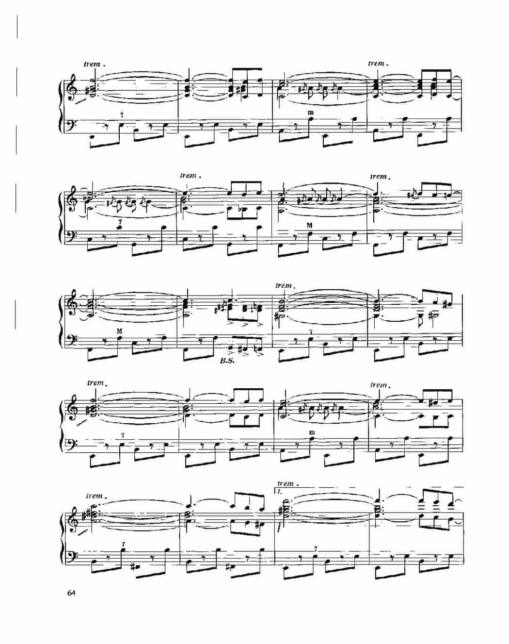 现代手风琴流行乐曲《间奏曲》[俄]尤里·别什科夫曲_第5张