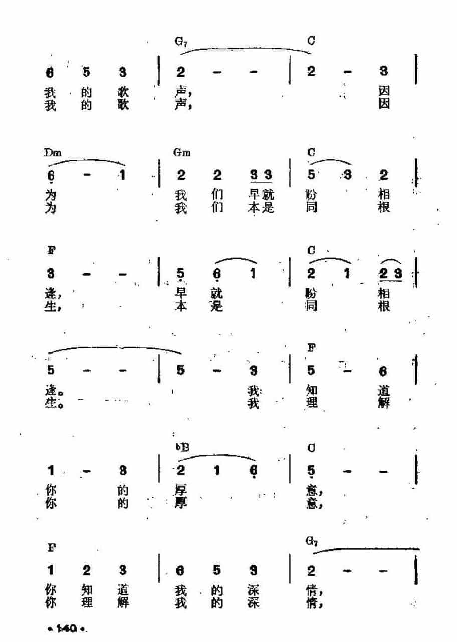 吉他伴奏谱《虹》王晓岭 词/ 季承、晓藕 曲_第2张