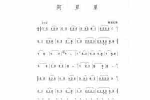 葫芦丝曲谱：阿里里