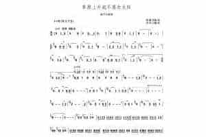 葫芦丝曲谱：草原上升起不落的太阳