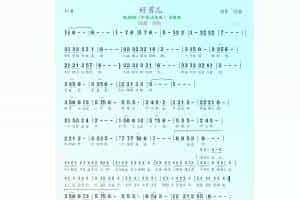 埙曲谱：关东大先生主题曲《好男儿》
