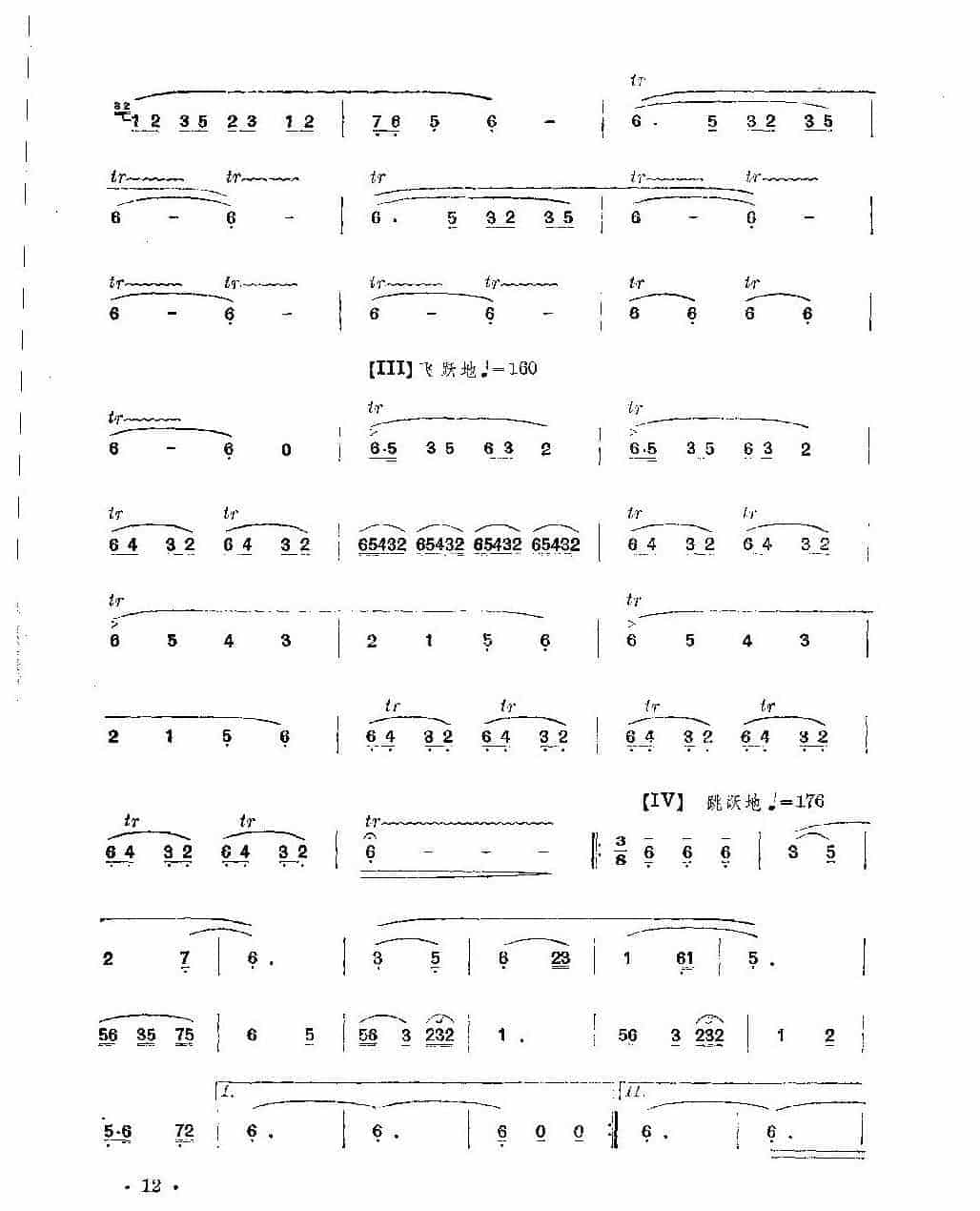 经典竹笛乐曲《和平鸽》刘管乐曲_第3张