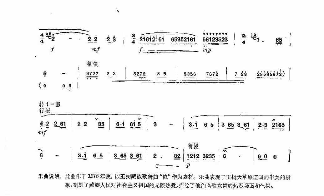经典竹笛乐曲《玉树草原之春》张谷密曲_第5张