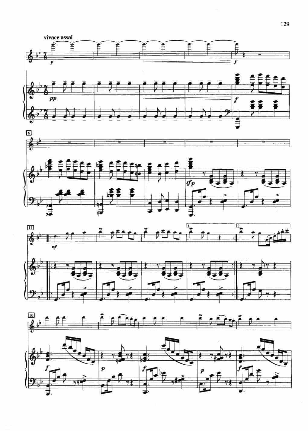 中国长笛曲《帕米尔的春天 The Spring in Parnirs》钢琴伴奏谱长笛分谱_第2张