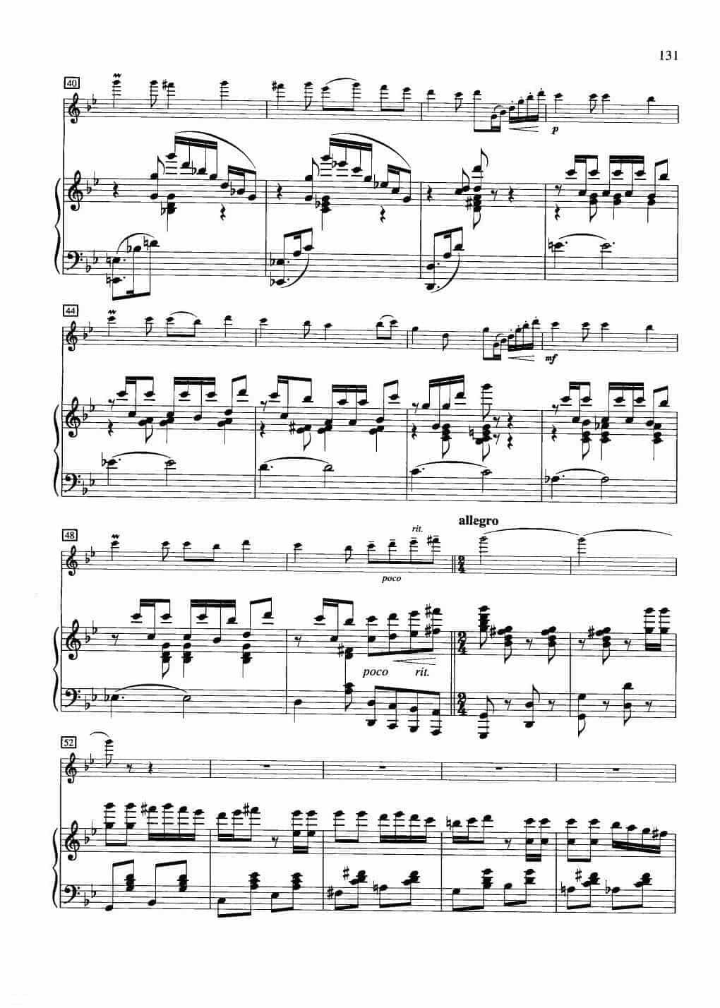中国长笛曲《帕米尔的春天 The Spring in Parnirs》钢琴伴奏谱长笛分谱_第4张