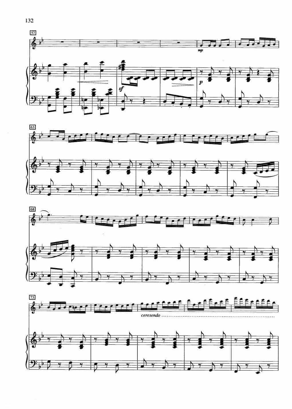 中国长笛曲《帕米尔的春天 The Spring in Parnirs》钢琴伴奏谱长笛分谱_第5张
