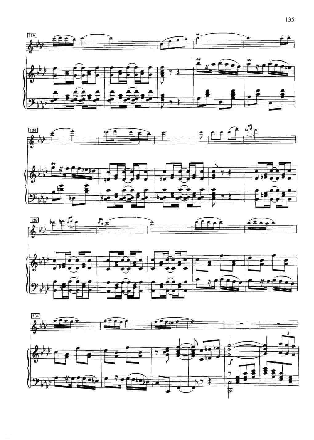 中国长笛曲《帕米尔的春天 The Spring in Parnirs》钢琴伴奏谱长笛分谱_第8张