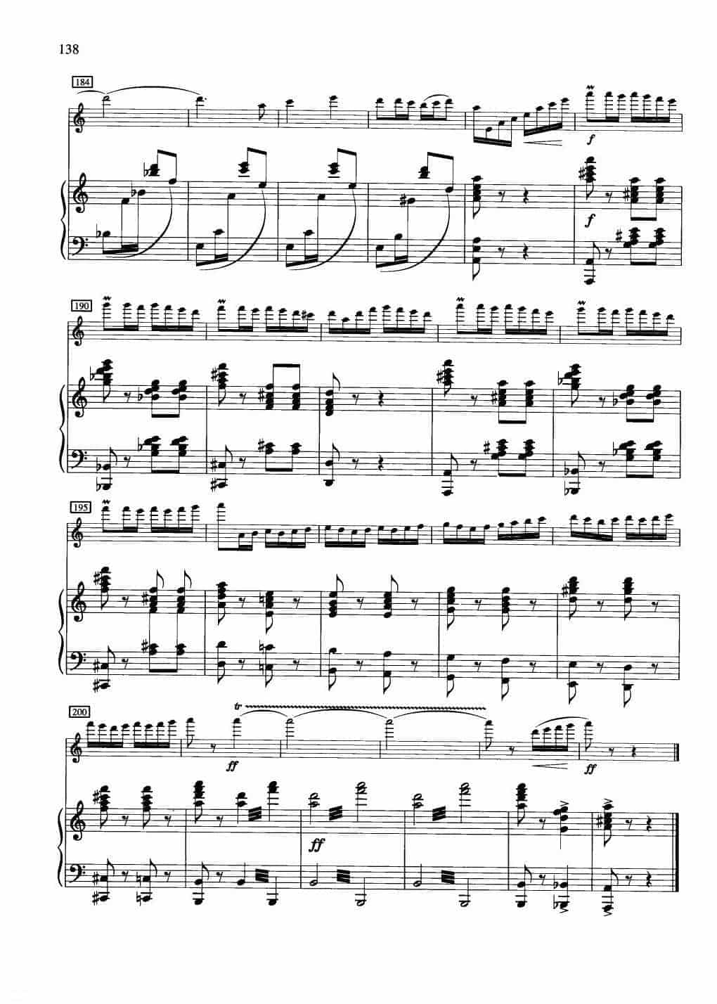 中国长笛曲《帕米尔的春天 The Spring in Parnirs》钢琴伴奏谱长笛分谱_第11张