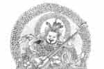 东方持国天王与琵琶