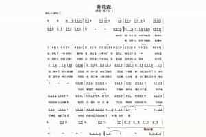 高清12孔陶笛谱：青花瓷