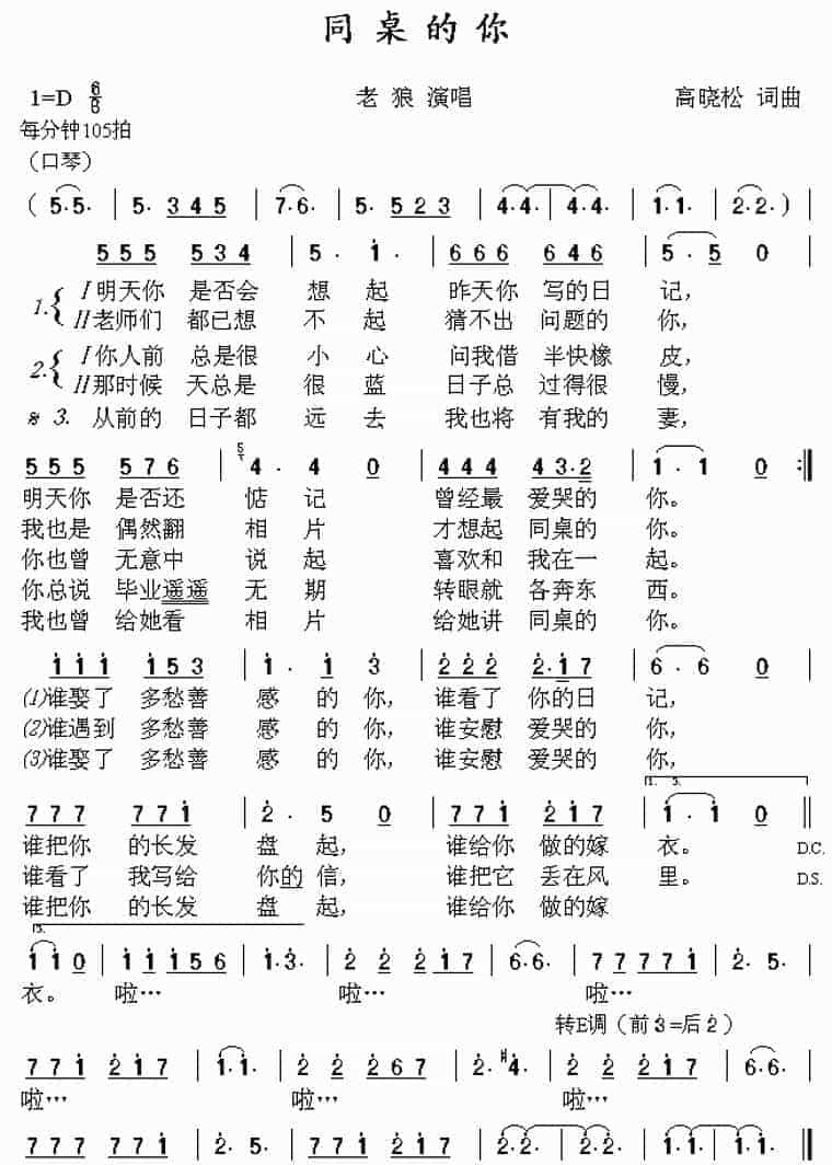 同桌的你_第1张