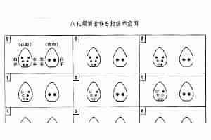 埙指法表是什么样的？八孔、九孔、十孔埙指法示意图