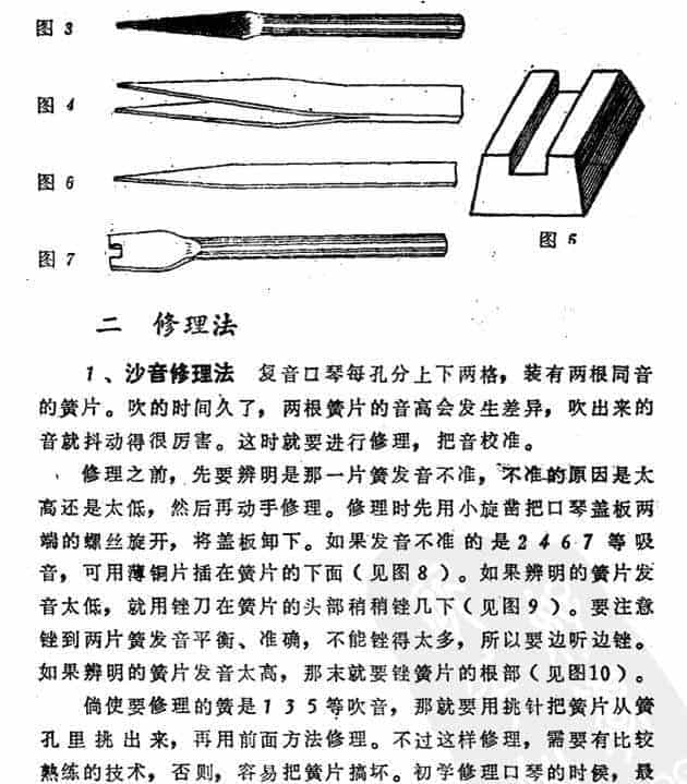 口琴的简易修理法_第3张