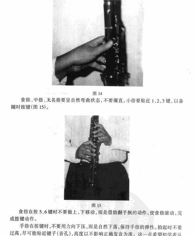 演奏单簧管的基本要求：指法_第3张