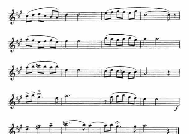 单管簧谱之外国乐曲：重最苏莲托_第2张