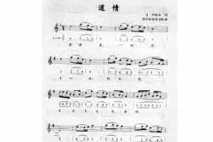 初学电子琴练习曲：道情