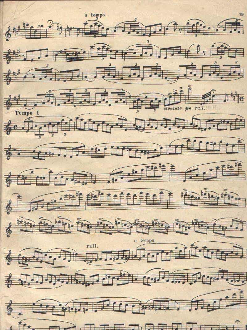 科勒33号长笛练习乐谱：Etude No.12 练习曲12_第2张