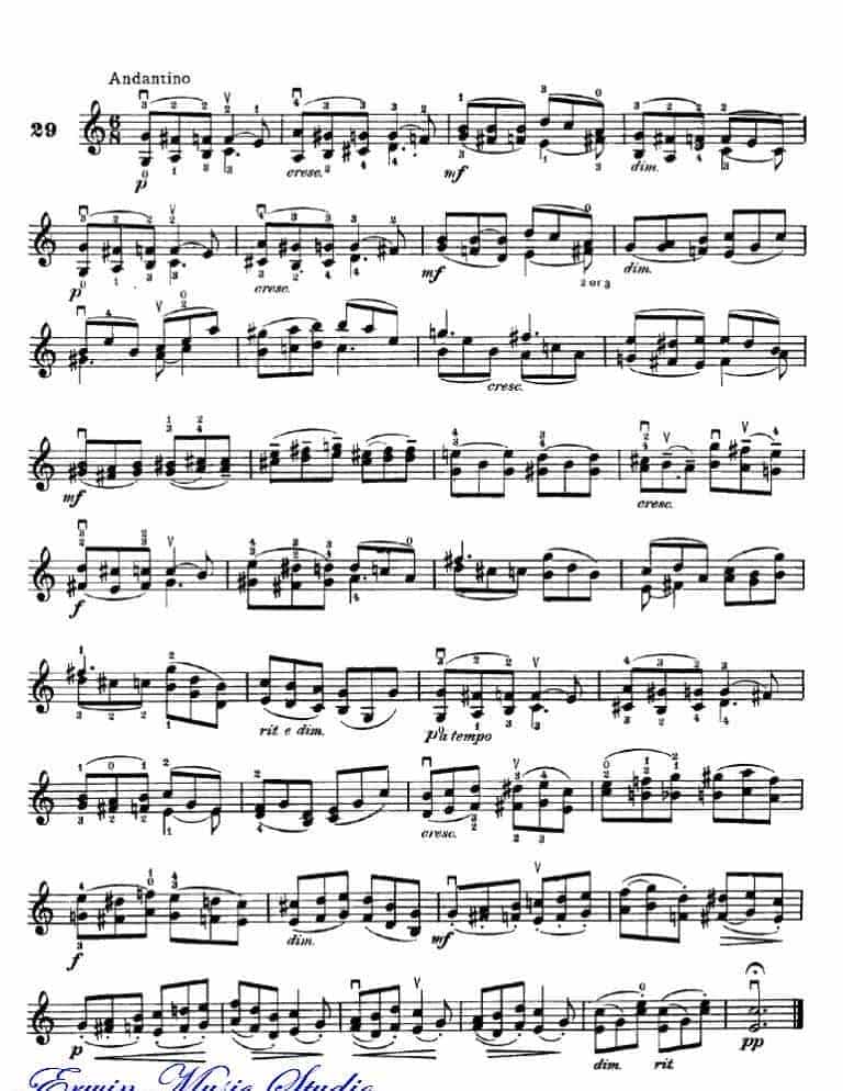 霍夫曼-小提琴双音练习曲02_第4张