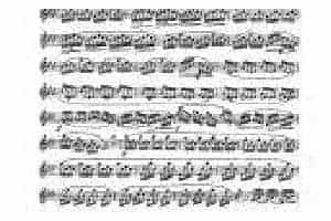 长笛练习曲100课：第89课 六连音与连续大跳连音练习曲