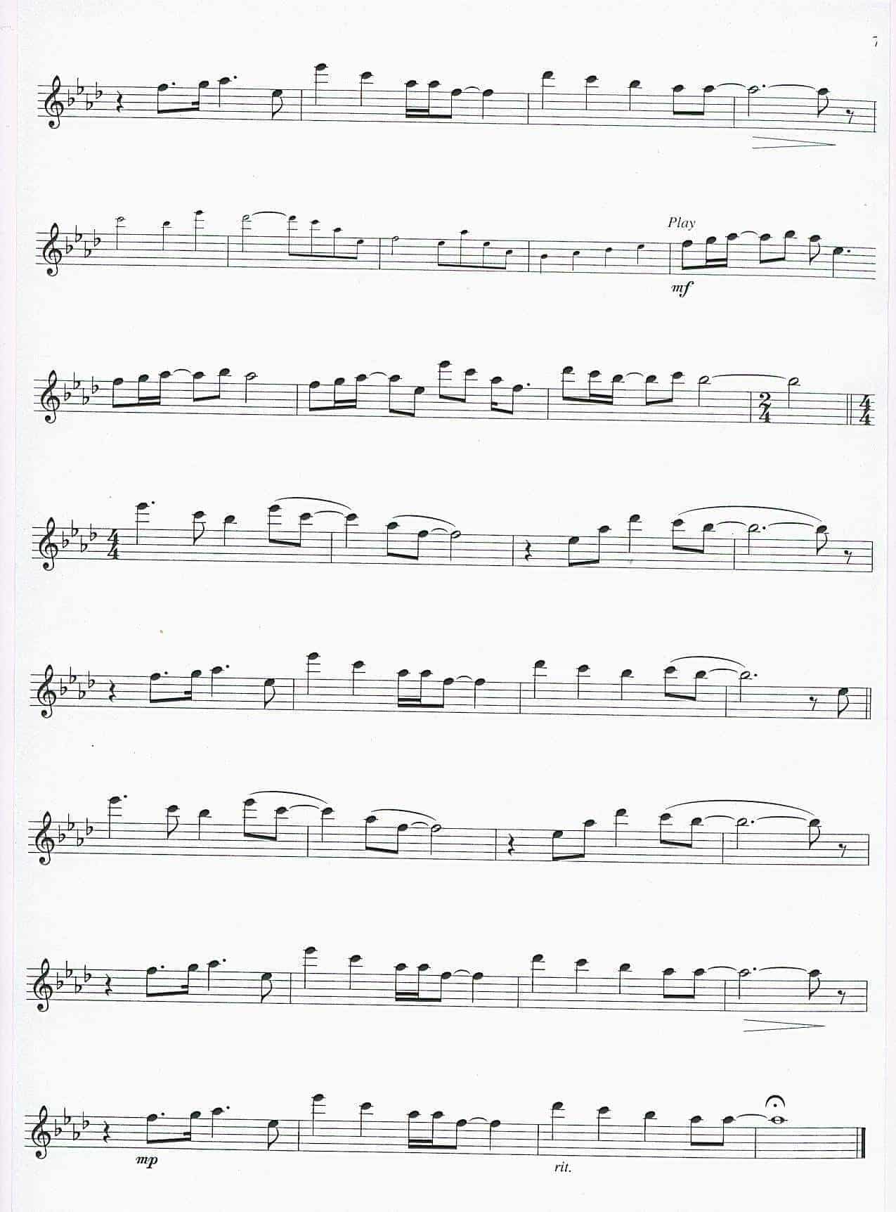 Disney＂Lion King＂內的＂Can you feel the love tonight＂譜_第2张