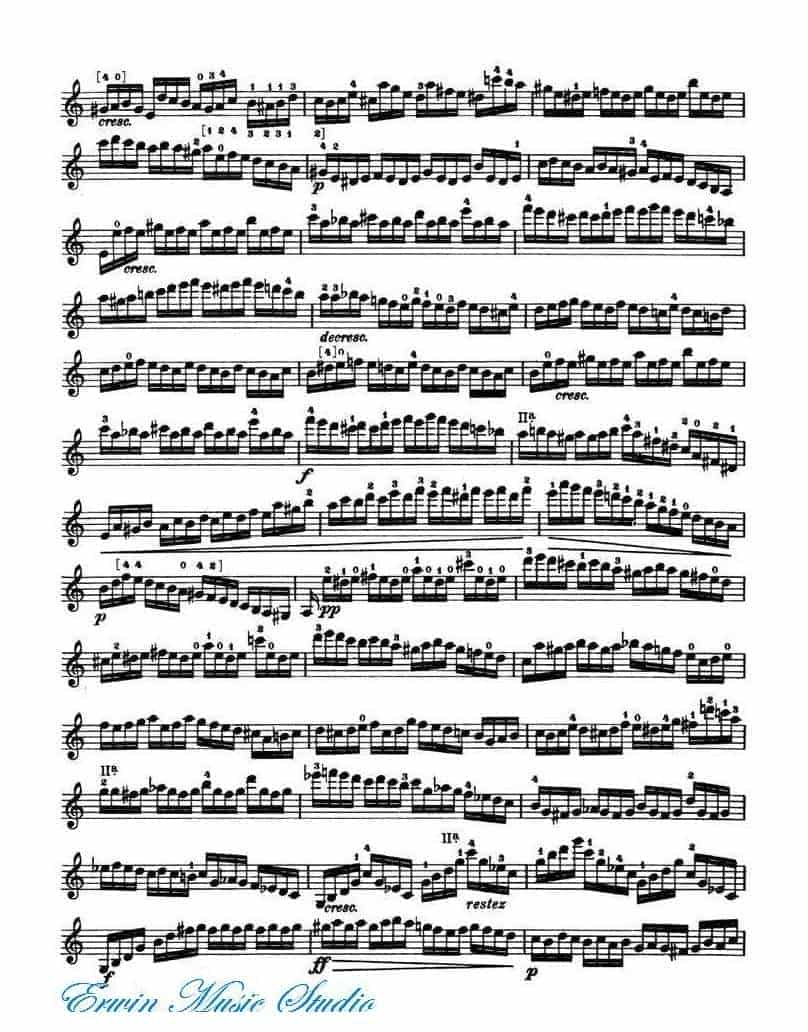 克莱斯勒-帕格尼尼-无穷动 作品11 Perpetual Motion (Moto perpetuo)Op.11_第3张