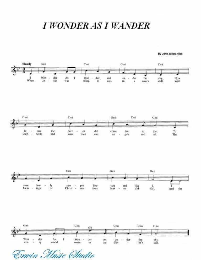I Wonder As I Wander_第1张