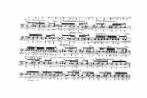 美国军鼓150条精华SOLO系列之《SOLO No.146》