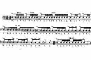 美国军鼓150条精华SOLO系列之《SOLO No.98》