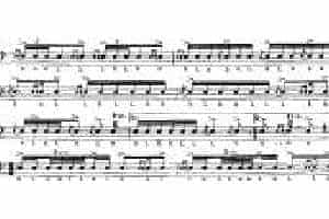 美国军鼓150条精华SOLO系列之《SOLO No.96》